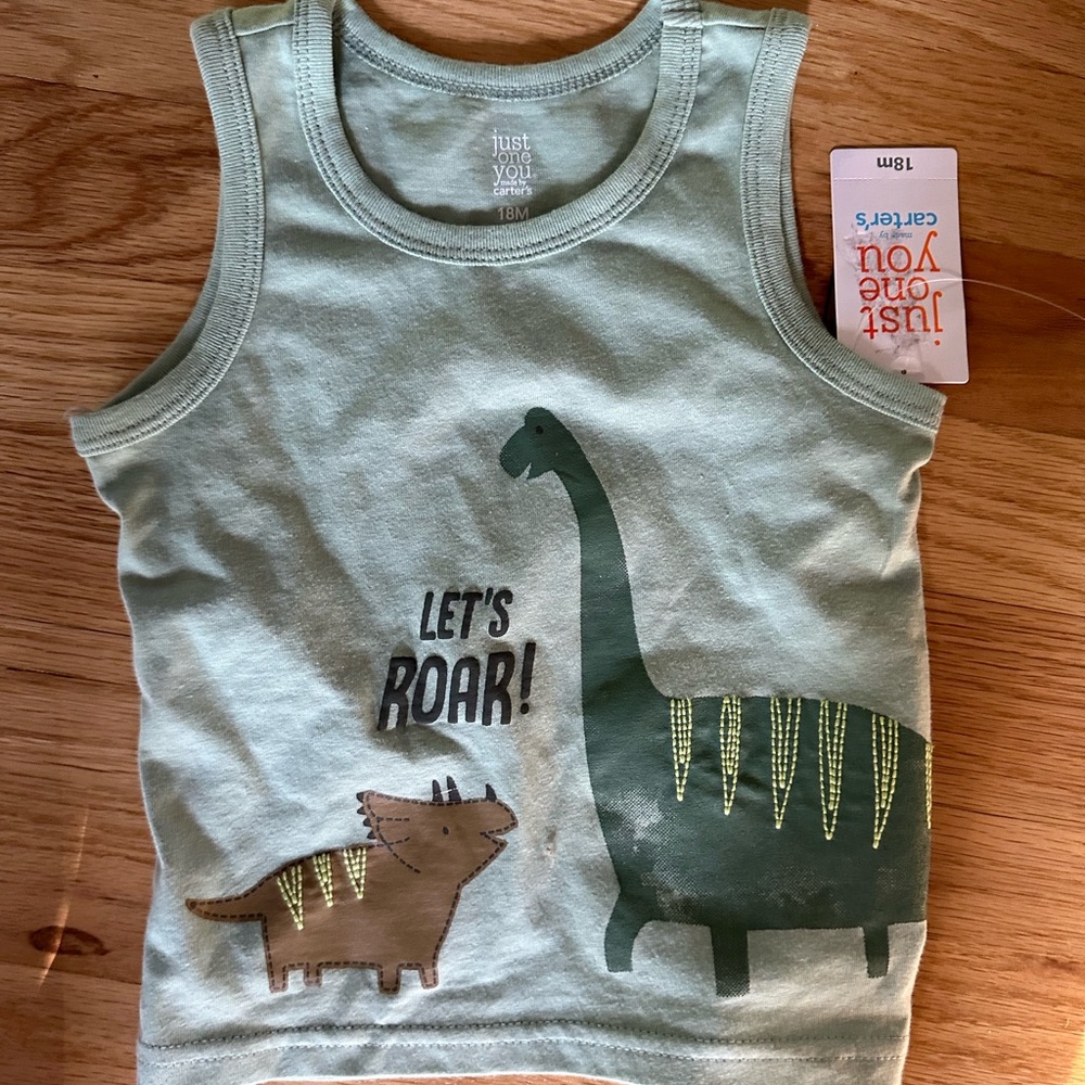 Dino tank from Target / 18 month old